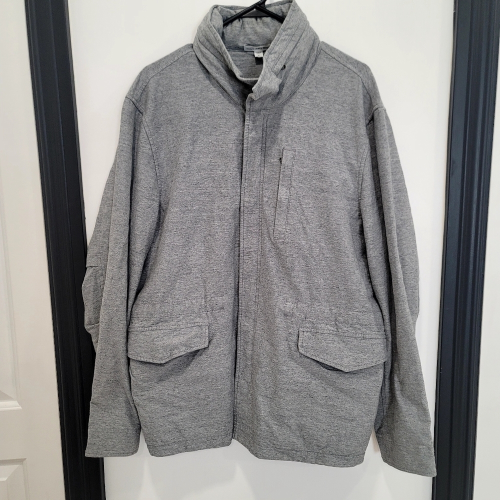 ​James Perse Men's Utility Jacket | Carbon Grey MQC2857 Size 2 M | Gorpcore Fiel - Picture 4 of 17